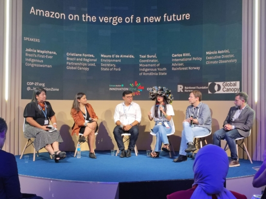 Amazon on the Verge event panel at COP27